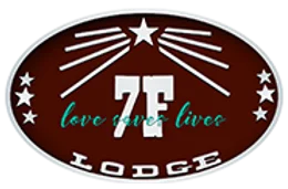 logo for 7F Lodge & Events in College Station, Texas