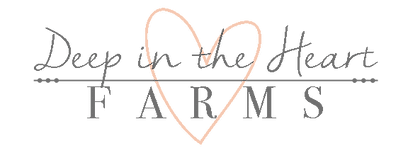 logo for Deep in the Heart Farms in Brenham, Texas